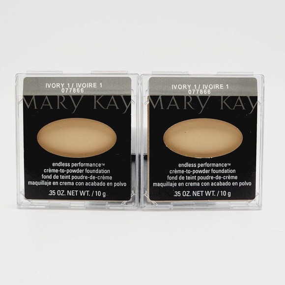 Mary Kay Endless Performance Creme to Powder Foundation Ivory 1 - Picture 3 of 4